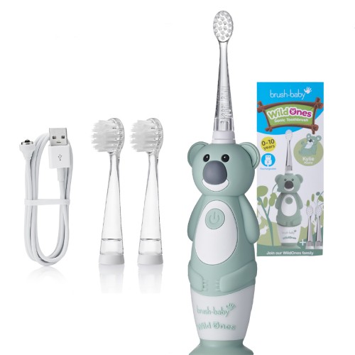 Brush-Baby Sonic WildOnes Koala Sonic Electric Toothbrush for Kids 0–10 Years
