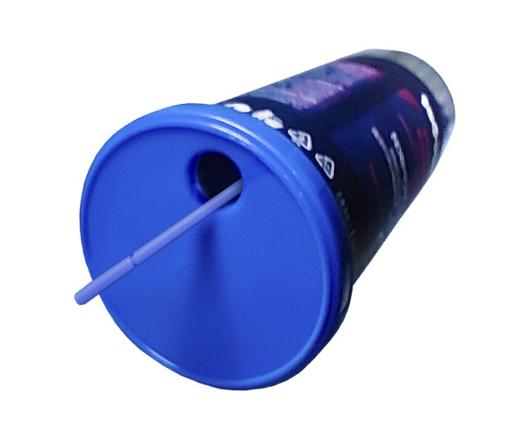 Sherbet Blue Application Brushes for Teeth, Tub of 100 pcs.