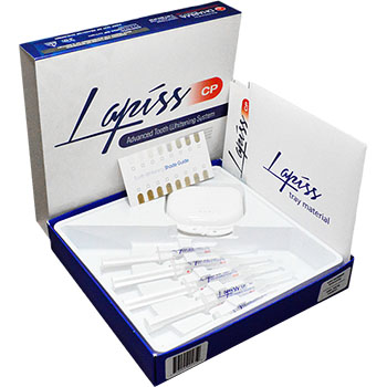 Lapiss Teeth Whitening Kit, 16%, 5 syringes of 3 ml, mint flavor