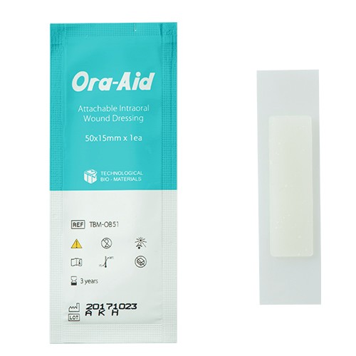 ORA-AID Oral Mucosa Healing Patch, 50×15 mm, 1 pc