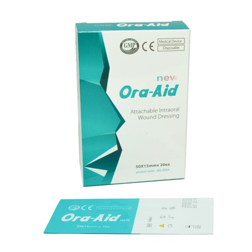 ORA-AID Oral Mucosa Healing Patch, 50×15 mm, 1 pc