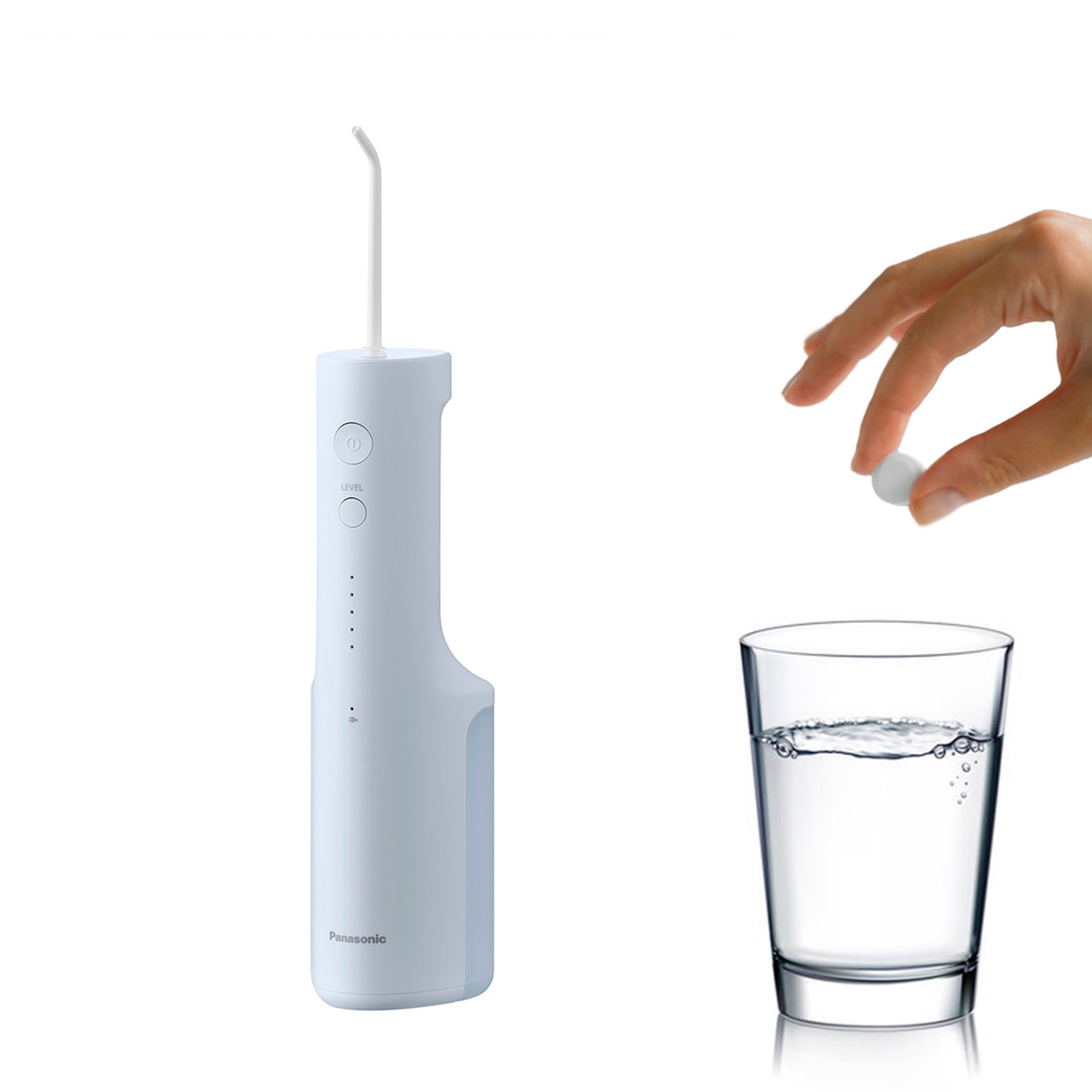Panasonic EW-DJ26 Portable Oral Irrigator + Gift (Cleaning Solution)
