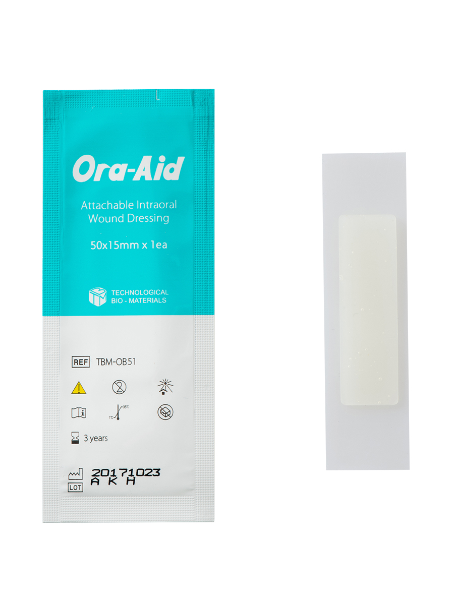 ORA-AID Oral Mucosa Healing Patch, 50×15 mm, 1 pc