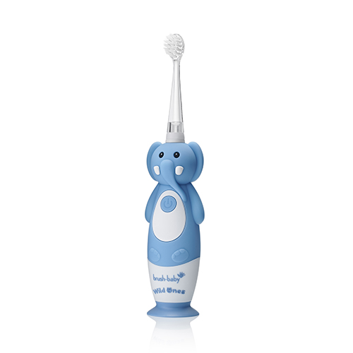 Brush-Baby Sonic WildOnes Elephant Sonic Electric Toothbrush for Kids 0–10 Years