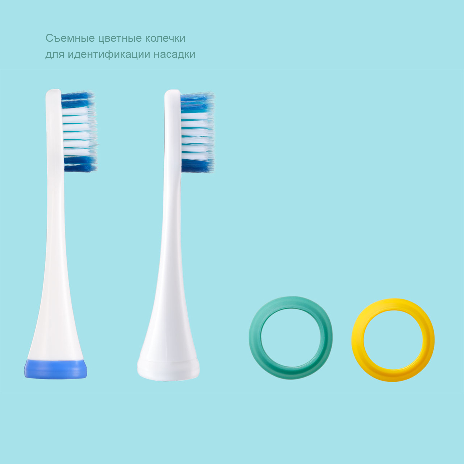 Panasonic EW0917 Replacement Brush Head for EW-DC12-W520 Toothbrush, 2 pcs