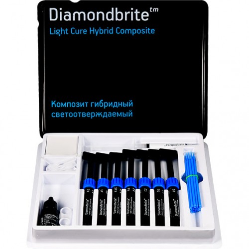 Diamondbrite Hybrid Light-Cured Composite Filling Material, Kit
