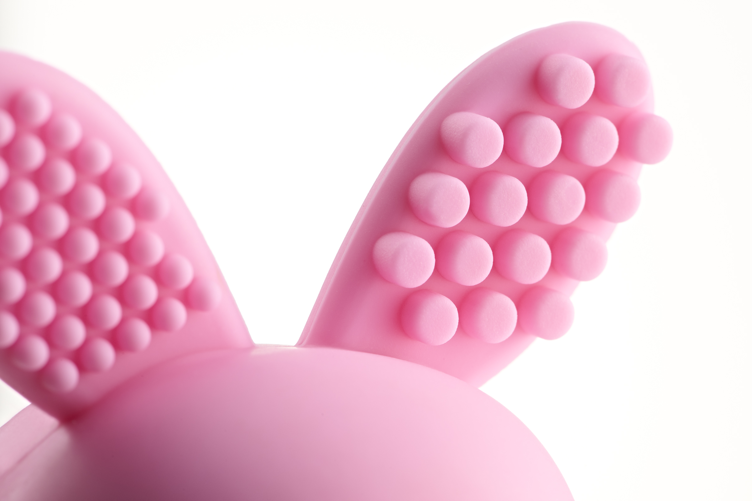 Teething Toy for Babies 0–3 Years Brush Baby, Color Pink