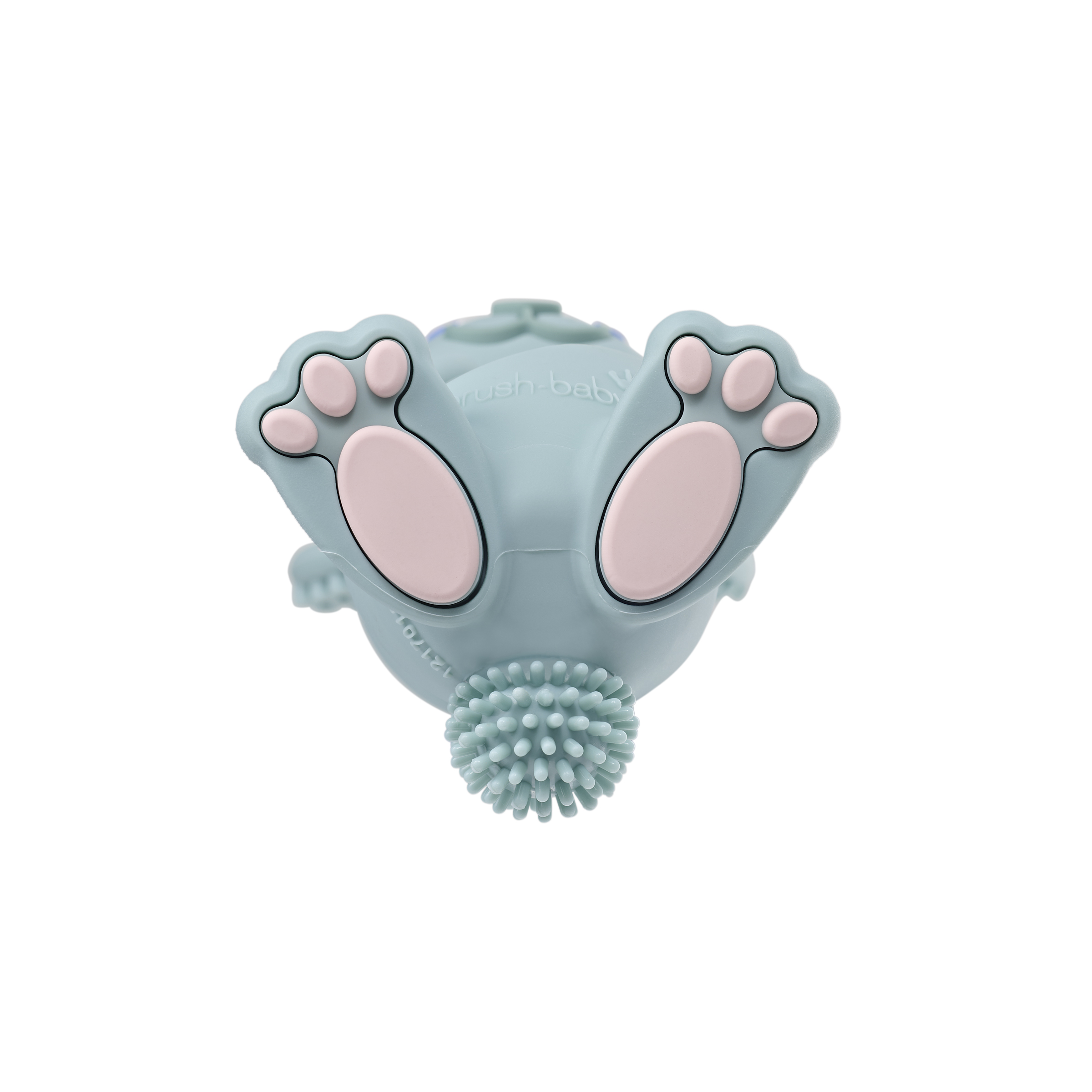 Teether for Babies 0-3 Years Brush Baby, Eucalyptus Color