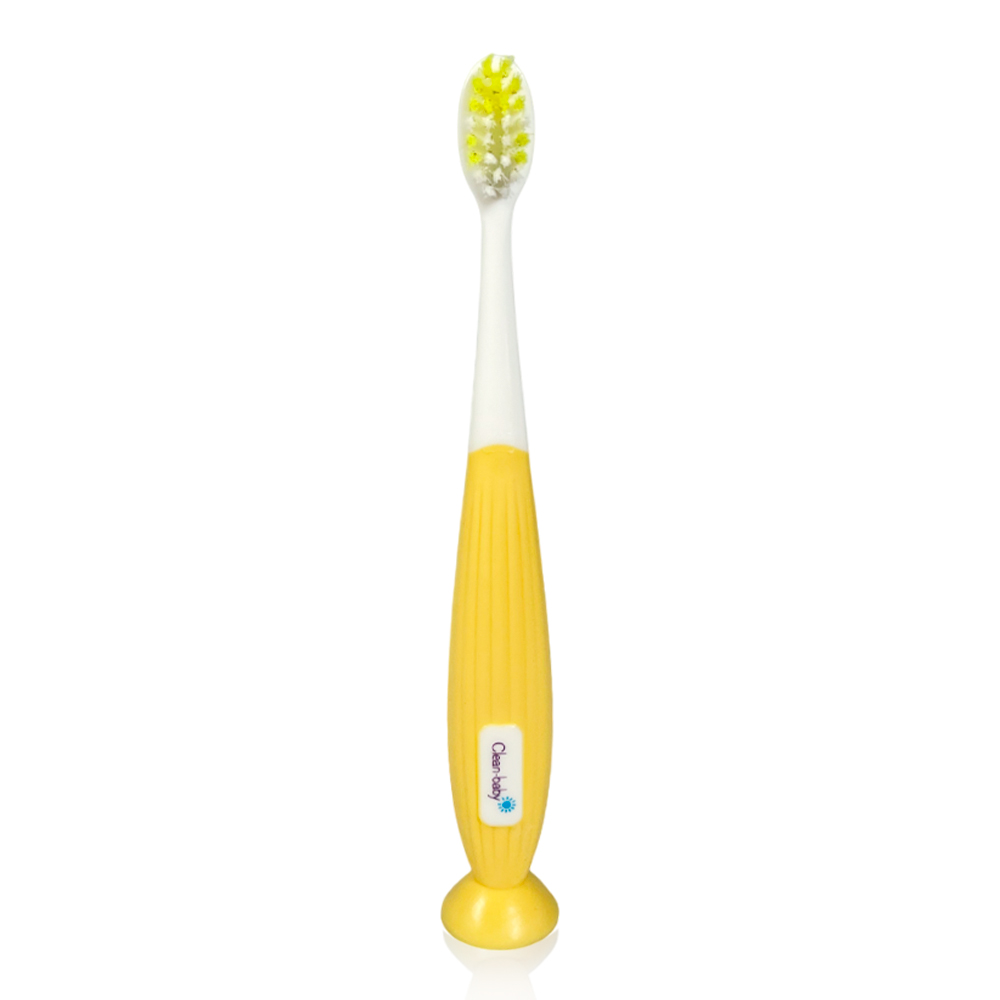 Children's toothbrush Clean-Baby, Giraffe, 3+ years, soft bristles
