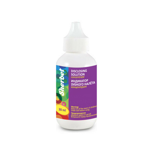 Sherbet Disclosing Solution, Concentrate 30 ml