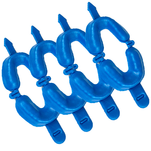 Sherbet Dual Arch Trays (Disposable Fluoride Trays) - Size L (10 pcs)