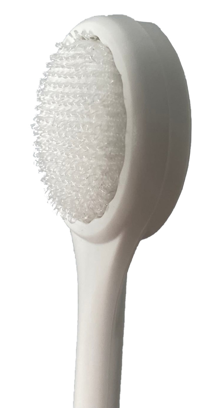 Replacement tongue cleaning heads for Panasonic irrigators, 2 pcs.