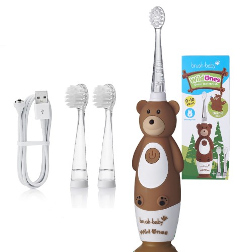 Sonic Electric Toothbrush Brush-Baby Sonic Bear 0-10 Years
