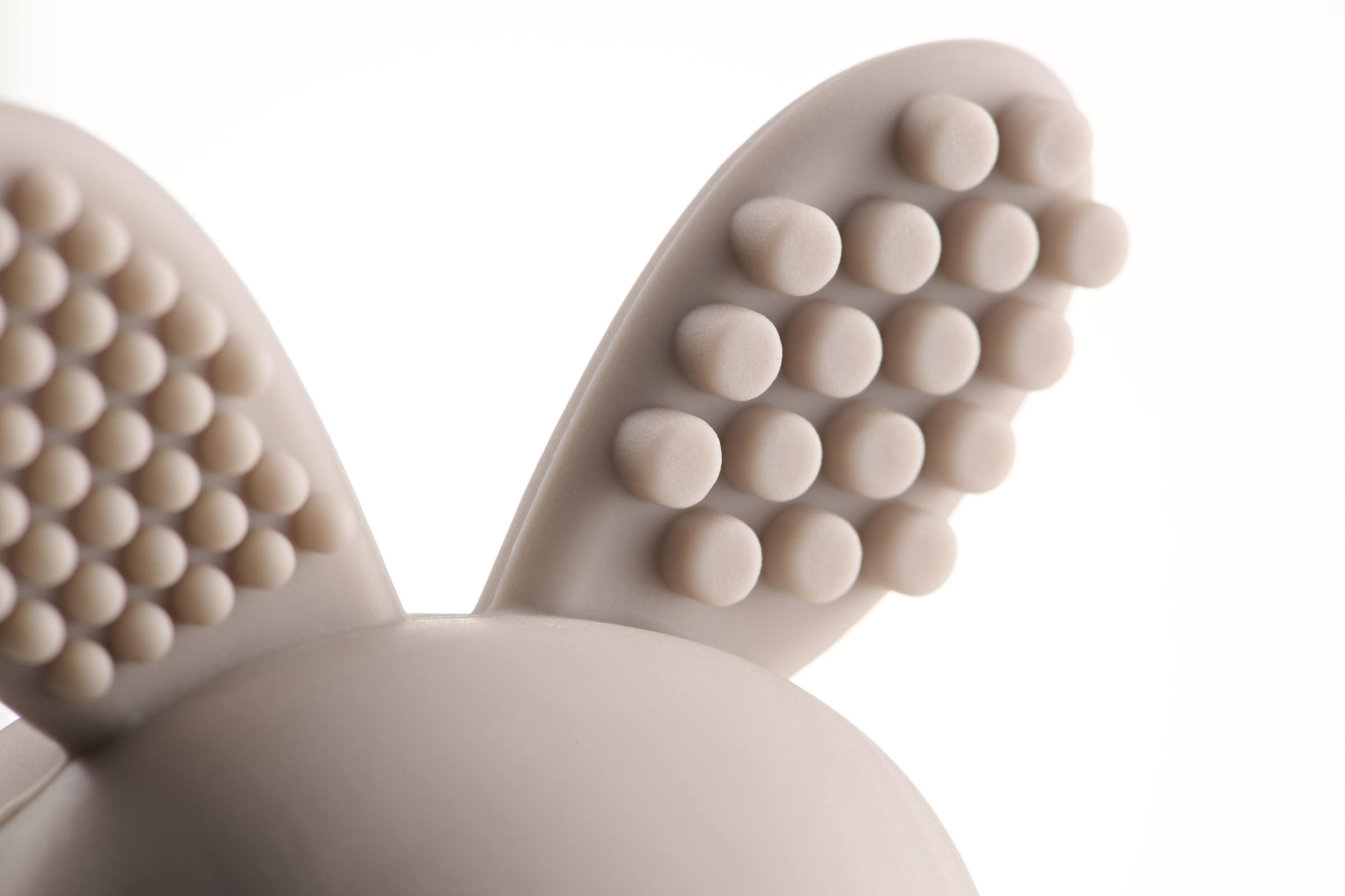 Teething Toy for Babies 0-3 Years Brush Baby, Color Cappuccino