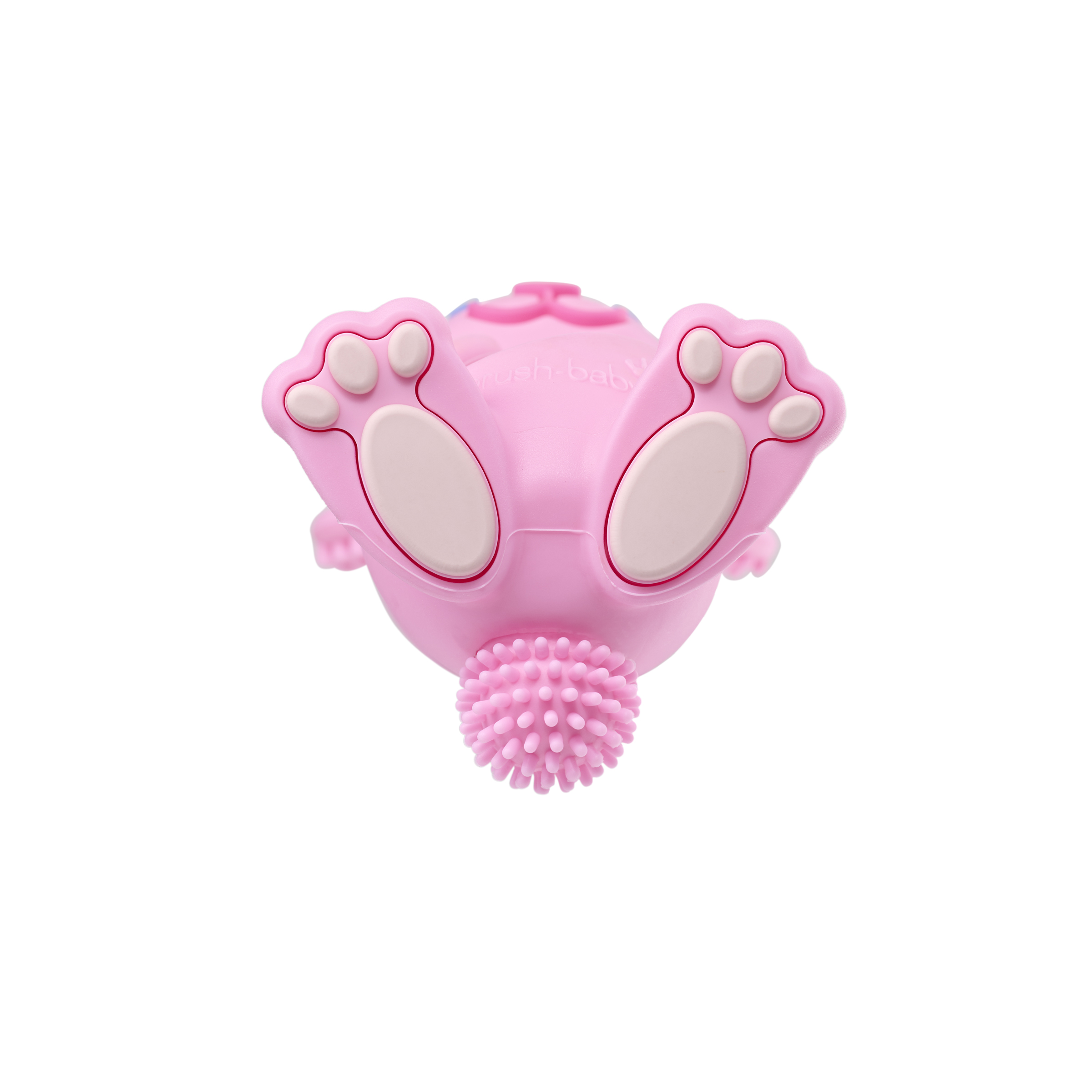 Teething Toy for Babies 0–3 Years Brush Baby, Color Pink