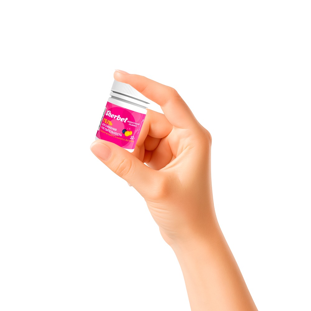 Sherbet Gum Flavored Gum Desensitizing Gel, 32 g