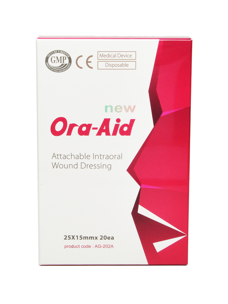 ORA-AID Oral Mucosa Healing Patch, 25×15 mm, 20 pcs
