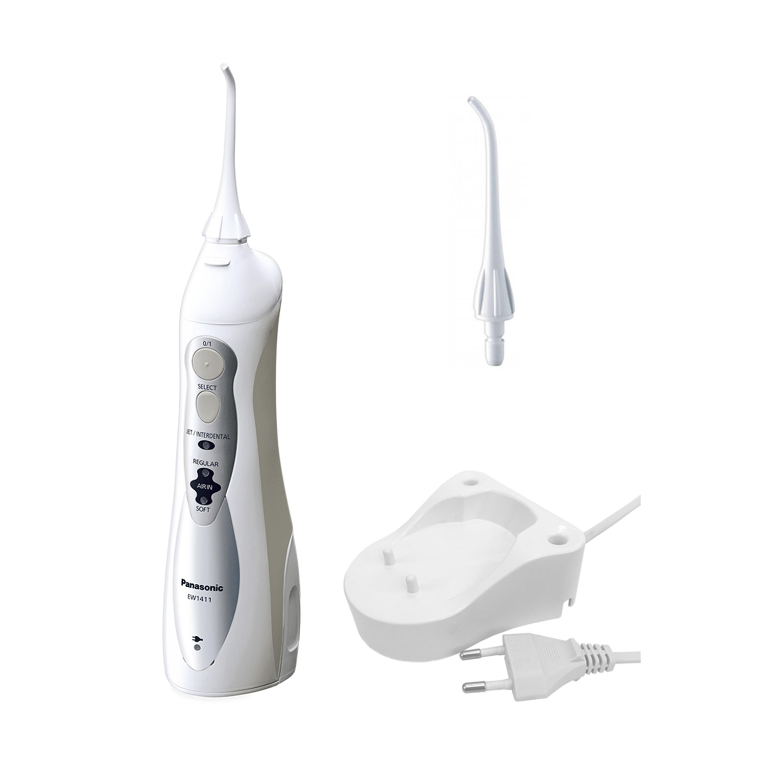 Panasonic EW1411 Oral Irrigator, Portable with 4 Operating Modes