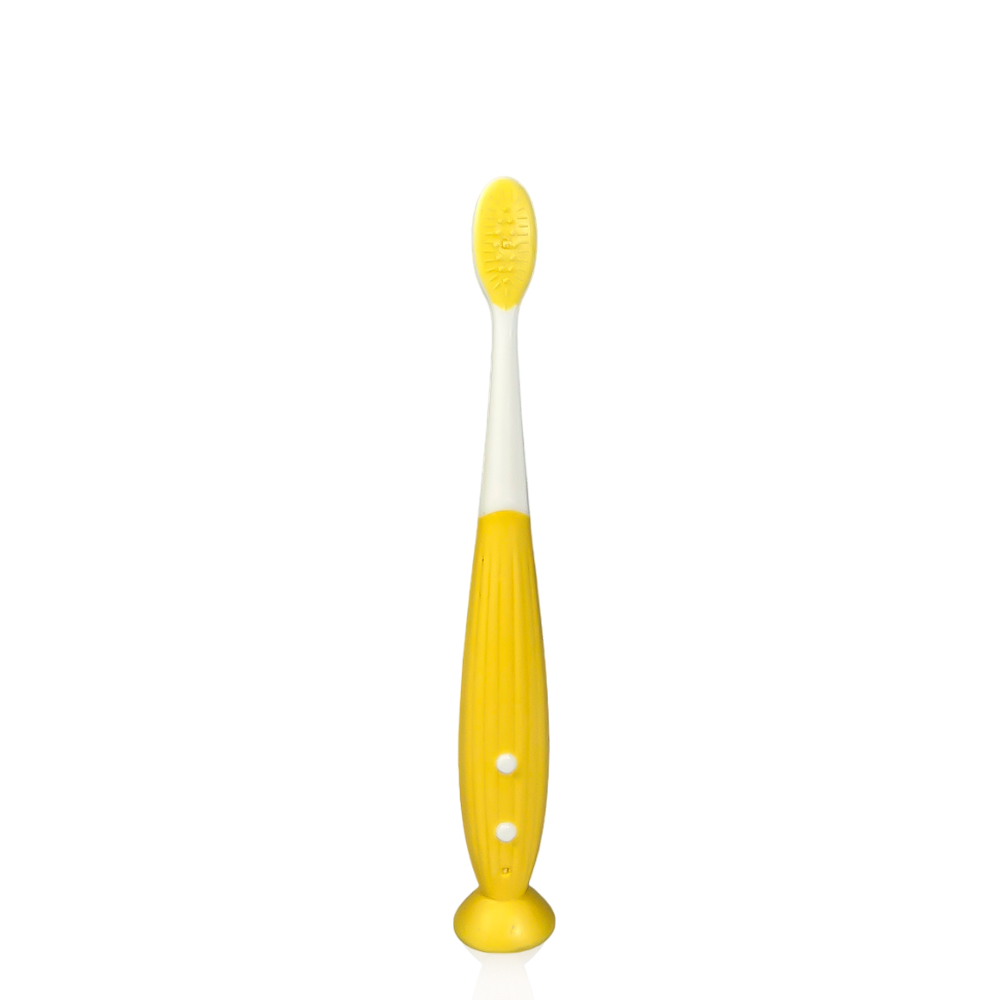 Children's toothbrush Clean-Baby, Parrot, 0-3 years, soft bristles