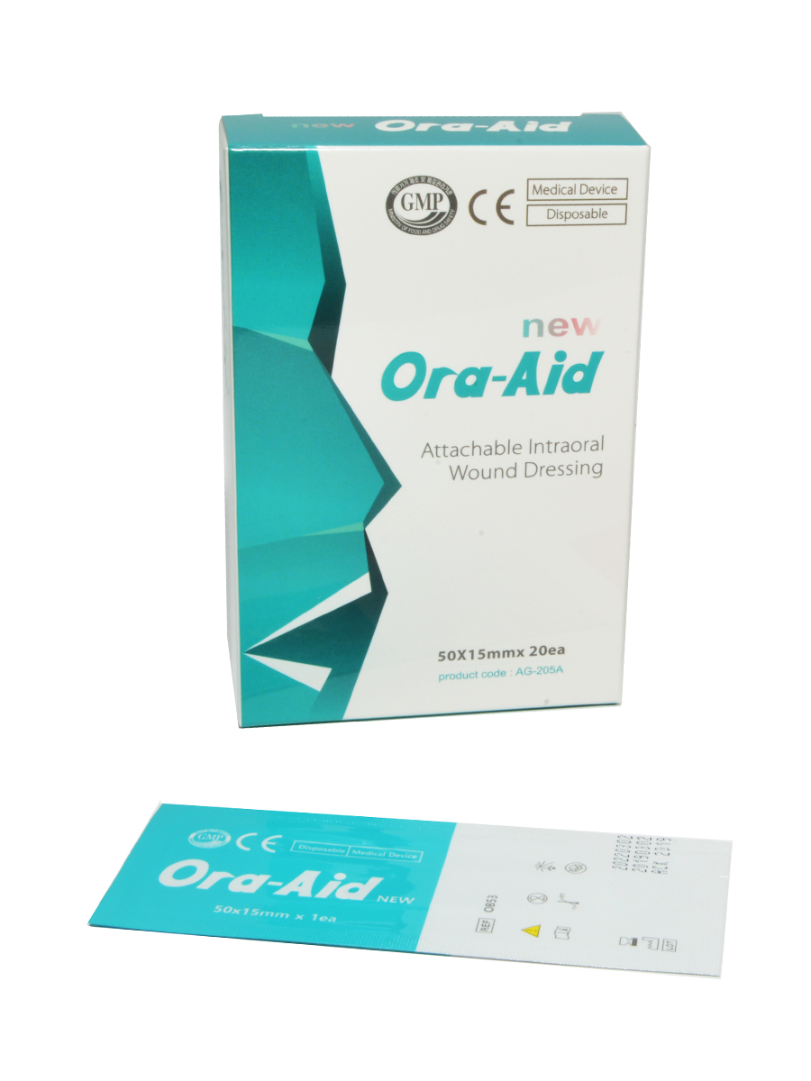 ORA-AID Oral Mucosa Healing Patch, 50×15 mm, 20 pcs