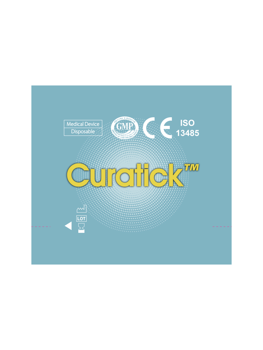 Curatick Healing Patch for Mouth Sores, 2 pcs.