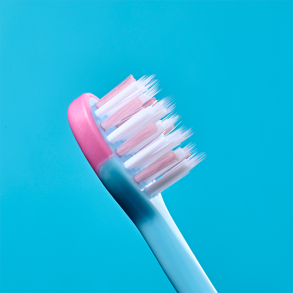 Children's Toothbrush Brush-Baby FlossBrush, 3-6 Years, Flamingo, 2 pcs/set