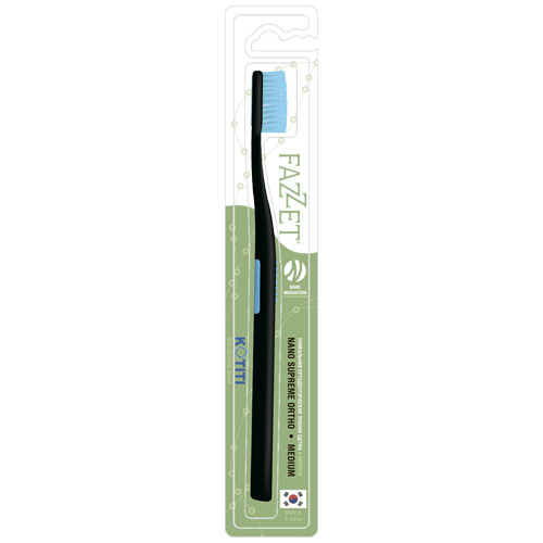 Fazzet Nano Supreme Ortho Orthodontic Toothbrush
