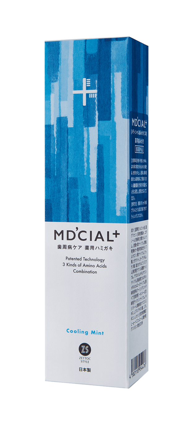 Japanese toothpaste NIPPON ZETTOC MD'cial+, Comprehensive, Refreshing Mint, 100 g