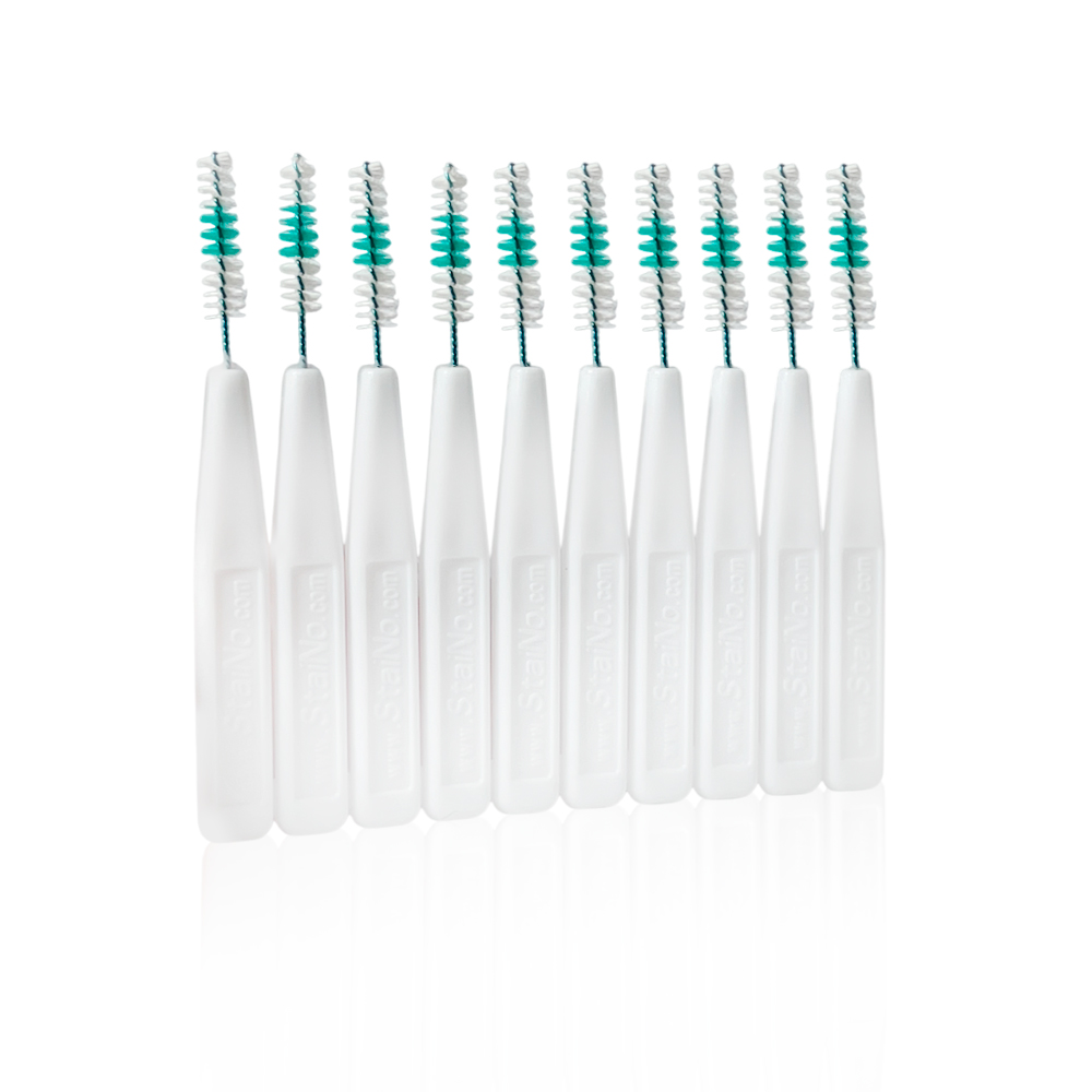 Staino MINIS Interdental Brushes, Cylindrical, 0.4 mm, 36×10 pcs