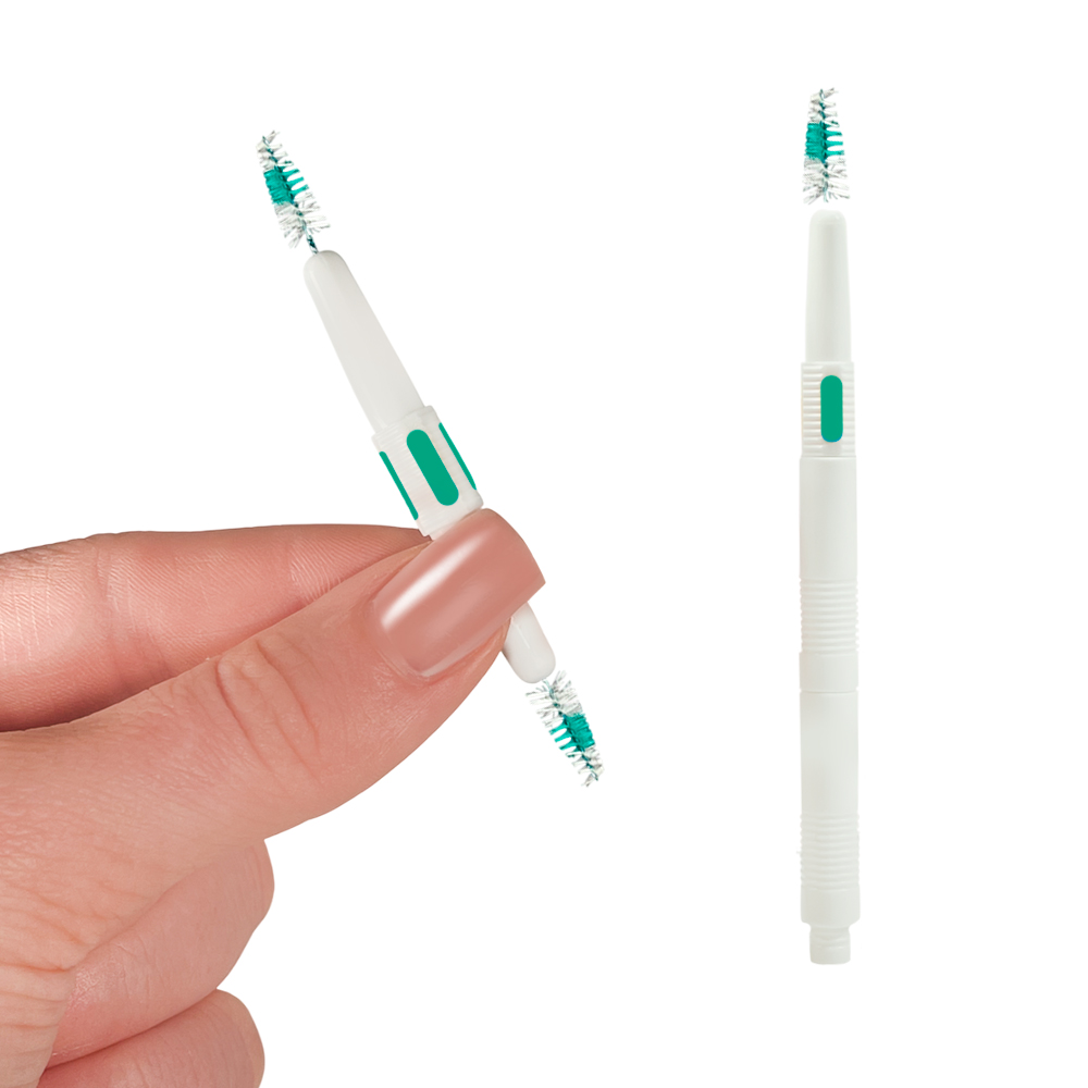 Staino TWINS Double-Sided Interdental Brushes, Large Conical, 0.6 mm, 36 pcs.