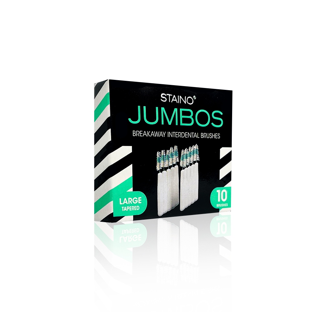 Staino JUMBOS Interdental Brushes, Conical, 0.6 mm, 36×10 pcs