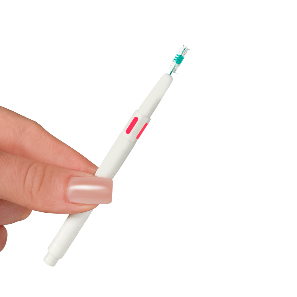 Staino TWINS Double-Sided Interdental Brushes, Medium Cylindrical, 0.5 mm, 36 pcs.