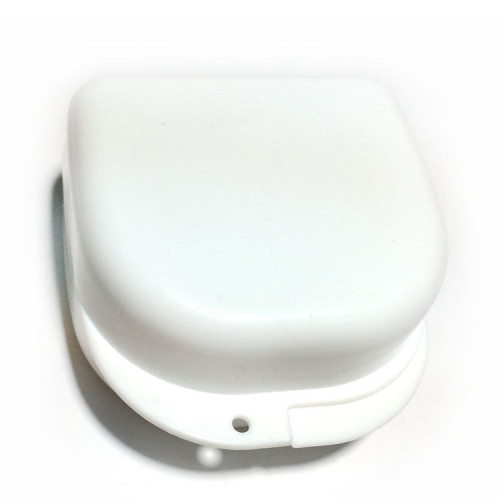 Plastic Box for Orthodontic Appliances Plastic Box, 78х83х45, White