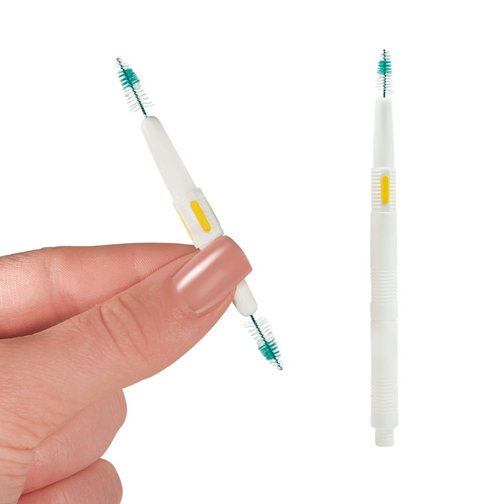 Staino TWINS Double-Sided Interdental Brushes, Medium Conical, 0.4 mm, 36 pcs.