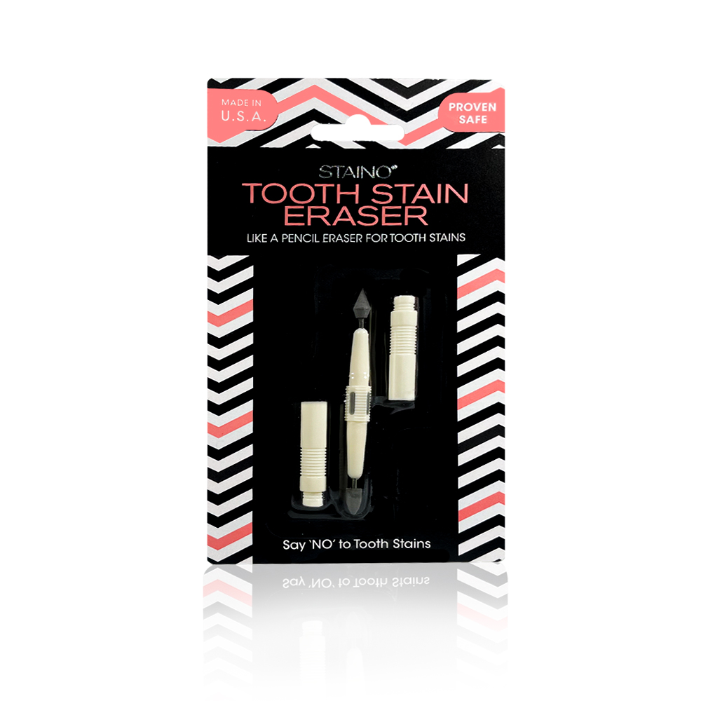 Staino Tooth Stain Removal Pencils, Double-Ended, 6 pcs
