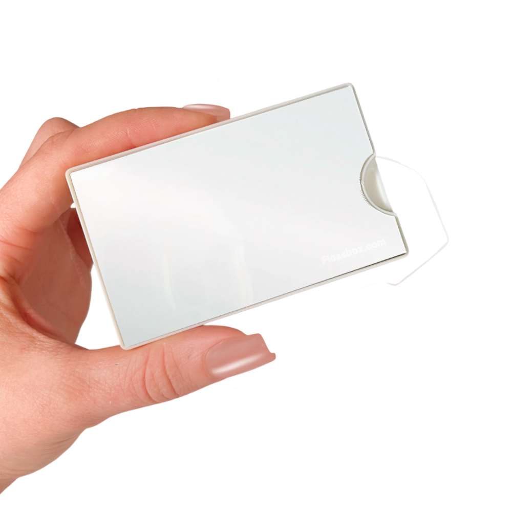 Staino Dental Floss with Mirror, Effective Cleaning, 15 Meters, 24 pcs